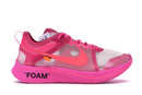 OFF-WHITE X NIKE ZOOM FLY SP 'TULIP PINK' SIZE 10