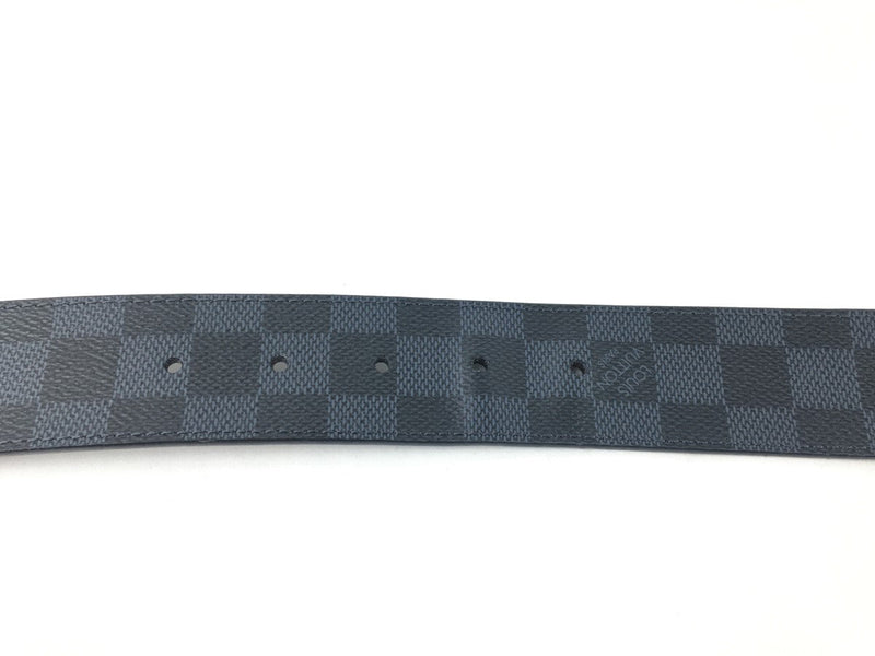 LOUIS VUITTON LV INITIALES 40MM REVERSIBLE BELT COBALT