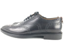 BURBERRY LENNARD TB-EMBOSSED LEATHER OXFORD SHOES