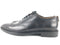 BURBERRY LENNARD TB-EMBOSSED LEATHER OXFORD SHOES