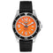 Breitling Superocean 42 Orange Dial Steel Mens Watch A17366 Box