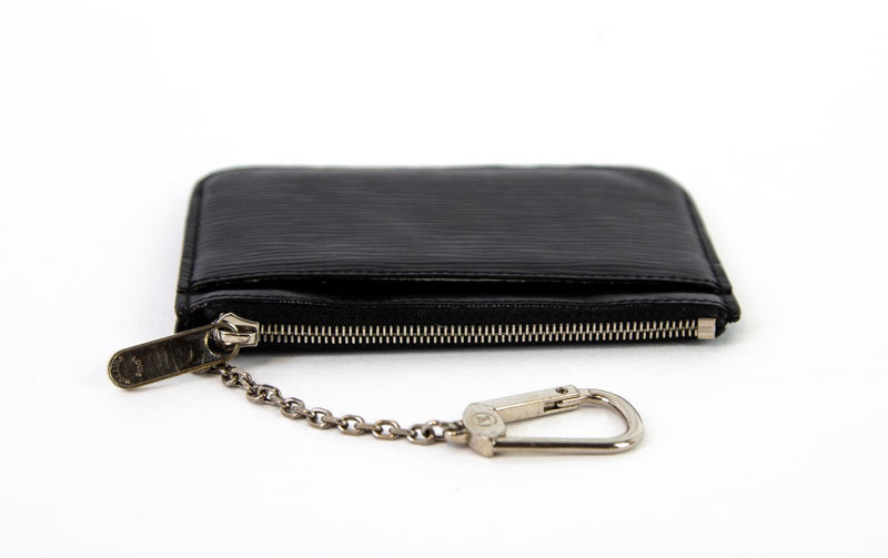 LOUIS VUITTON EPI LARGE POCHETTE CLES KEY HOLDER BLACK