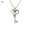 LAGOS SIGNATURE CAVIAR KEY PENDANT NECKLACE 14.97G SILV-925, NO BOX OR DUST BAG