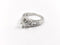 .68cntr Mq Diamond Ring 23 Diamonds 2.48 Carat T.W. 14K White Gold 5.74g