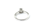 Tacori Diamond Engagement Ring 40 Diamonds .200 Carat T.W. 18K White Gold 3.94g