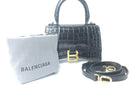 BALENCIAGA HOURGLASS XS TOP HANDLE BAG