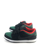 NIKE DUNK SB LOW PR REPTILE, BLACK GREEN, SIZE 10