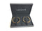 VERSACE MEDUSA GRECA HOOP EARRINGS