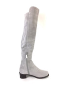 STUART WEITZMAN ALLSERVE SUEDE BOOTS GRAY