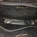 CHANEL VINTAGE CAVIAR CC TIMELESS VANITY BAG BLACK