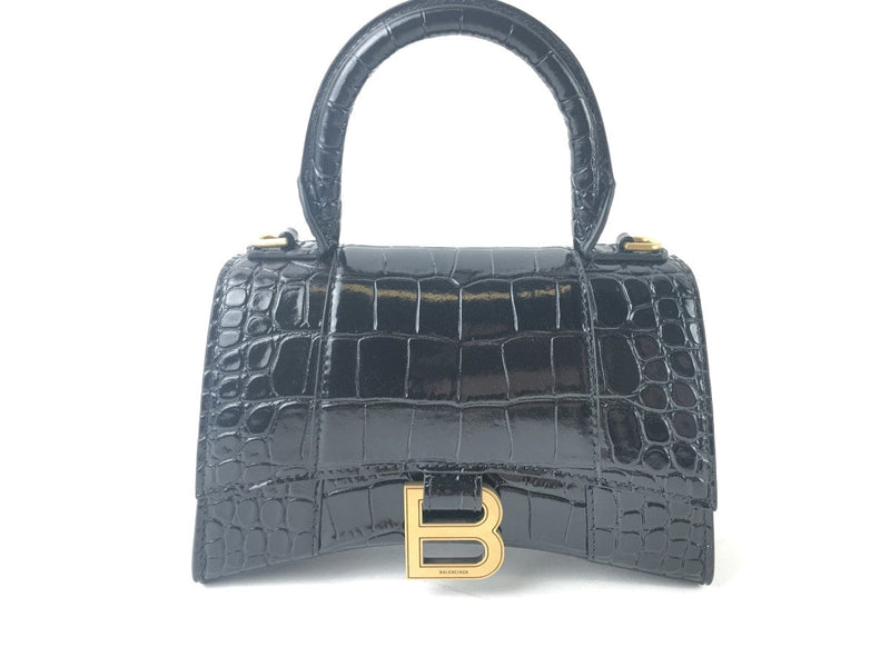 BALENCIAGA HOURGLASS XS TOP HANDLE BAG