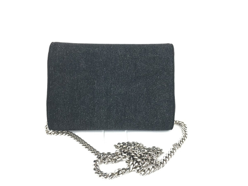 GIUSEPPE ZANOTTI GLITTER CLUTCH CROSSBODY