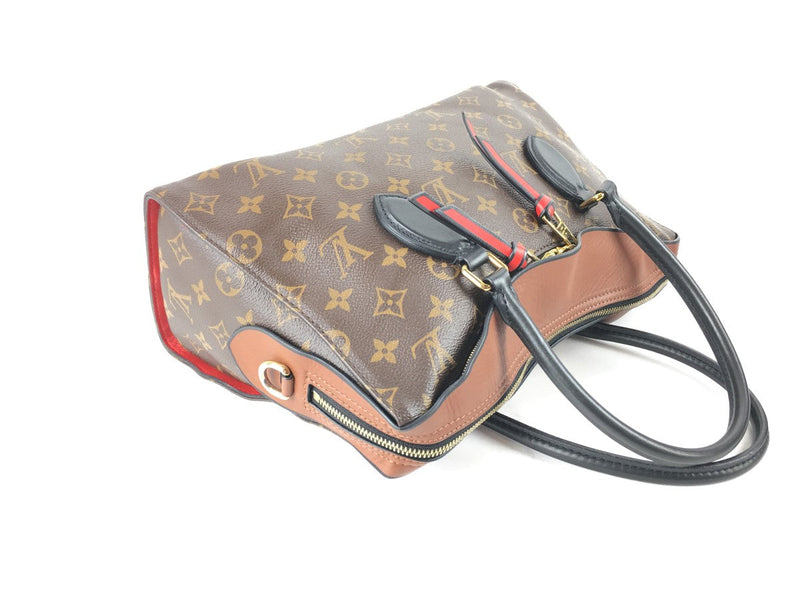 LOUIS VUITTON TUILERIES CARAMEL ROUGE MONOGRAM