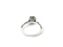 Tacori Diamond Engagement Ring 12 Diamonds .24 Carat T.W. 18K White Gold 4.36g