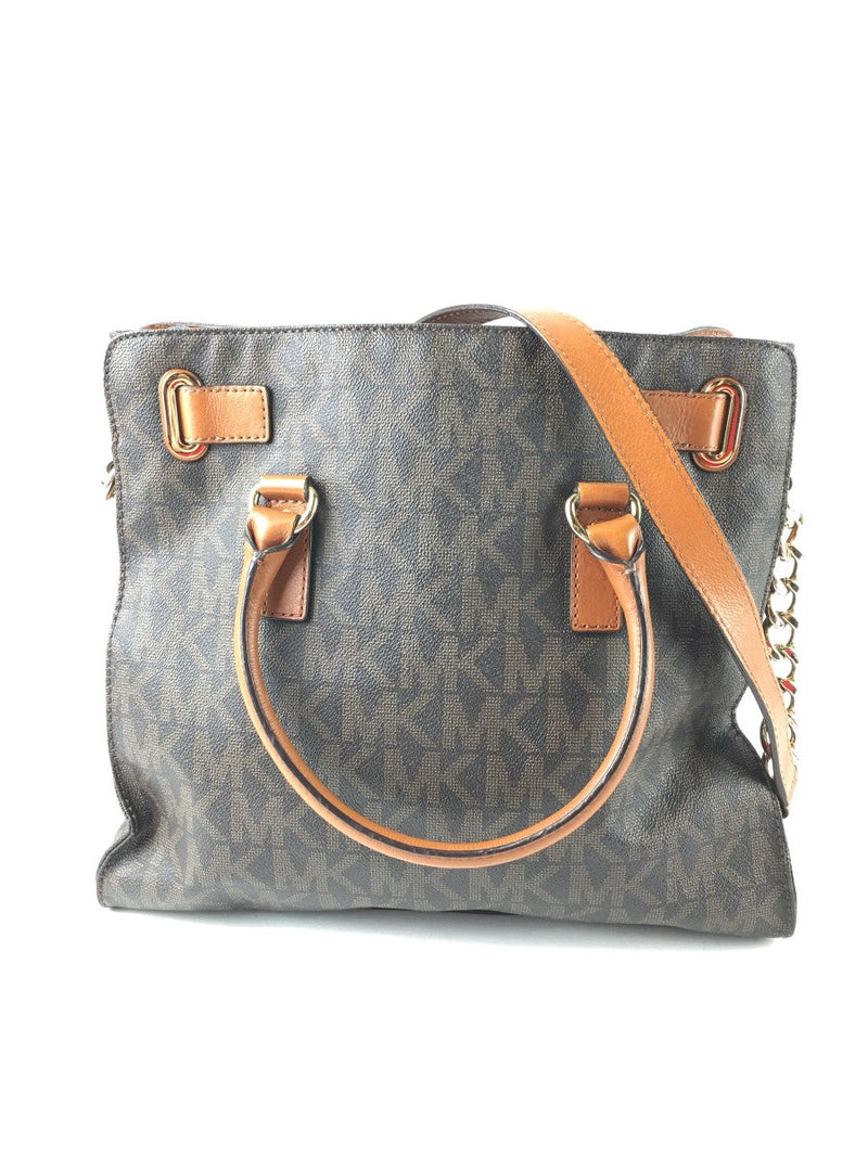 MICHAEL KORS BROWN MONOGRAM HAMILTON