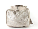 LOUIS VUITTON LIMITED EDITION SILVER MONOGRAM SHIMMER COMETE BAG