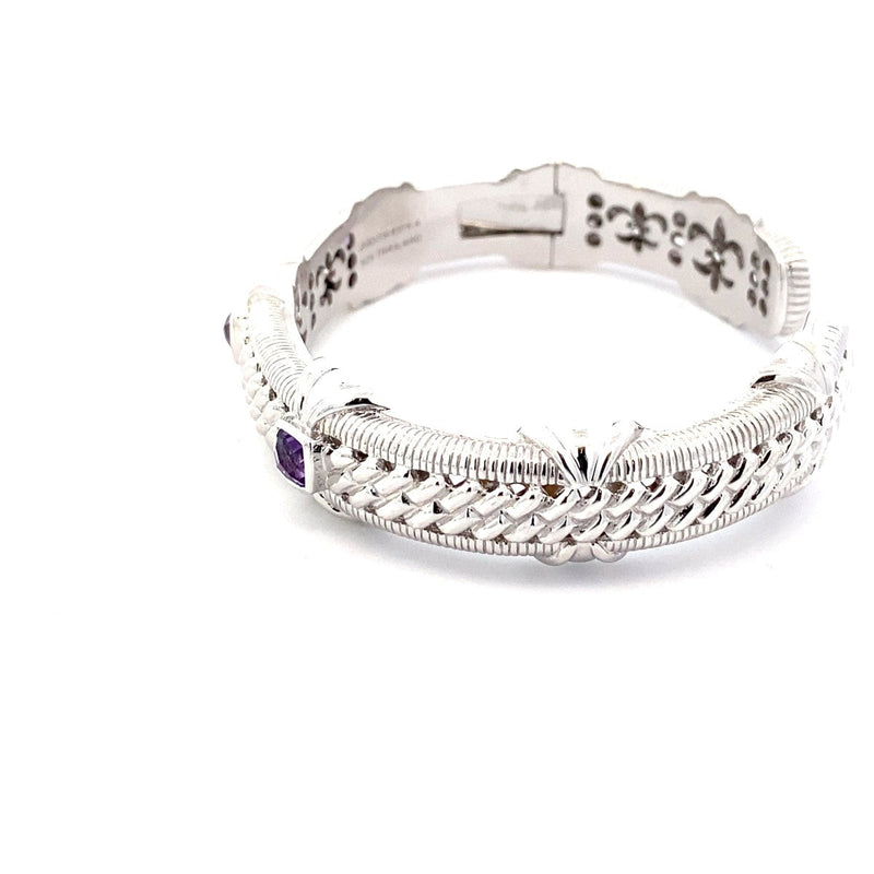 Judith Ripka Silver Bracelet 925 Silver 48.6g