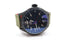 GLYCINE AIRMAN GMT QUARTZ BLACK DIAL MEN'S WATCH