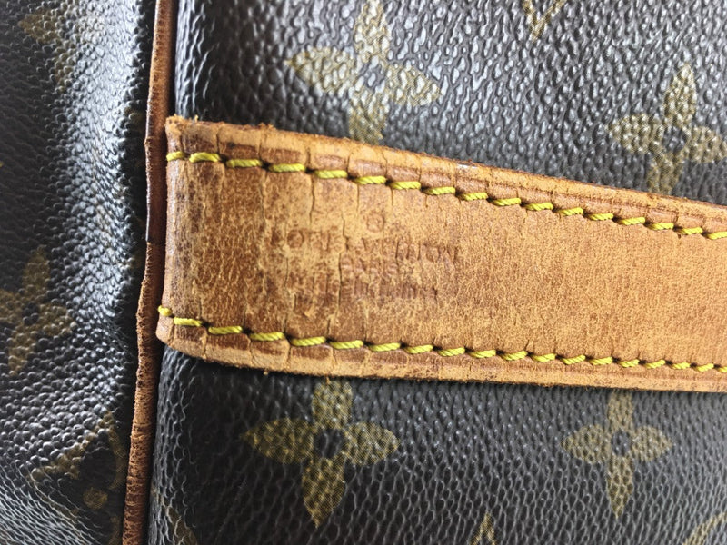 LOUIS VUITTON VINTAGE MONOGRAM BANDOULIERE KEEPALL 50