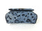 DOLCE & GABBANA BLUE FABRIC LEOPARD MINI BAG