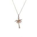 TIFFANY & CO. SILVER PALM TREE PENDANT 3.45G SILV-925, NO BOX OR DUST BAG INCLUD