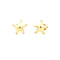 TIFFANY & CO. STARFISH GOLD EARRINGS 4.78G 18K-Y/G, INCLUDES BOX