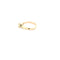 Lady's Diamond Solitaire Ring 3 Diamonds .80 Carat T.W. 18K Yellow Gold 3.1g