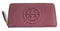 TORY BURCH CHARLIE ZIP CONTINENTAL WALLET LEATHER