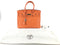 HERMÈS TOGO BIRKIN 35 HANDBAG ORANGE