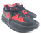 KYRIE LOW 4 BASKETBALL SHOES BLACK/RED SIZE 10