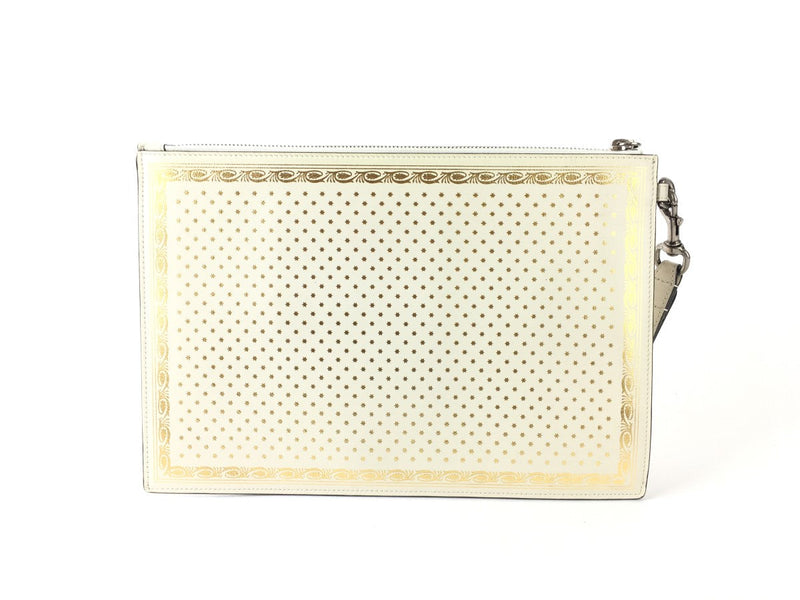 GUCCI SEGA CLUTCH LTD CREAM