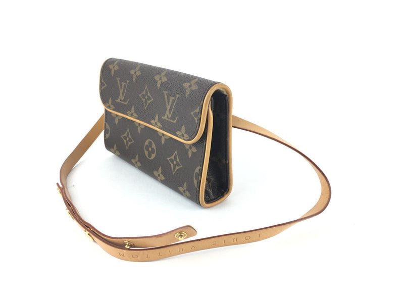 LOUIS VUITTON MONOGRAM POCHETTE FLORENTINE WAIST BAG