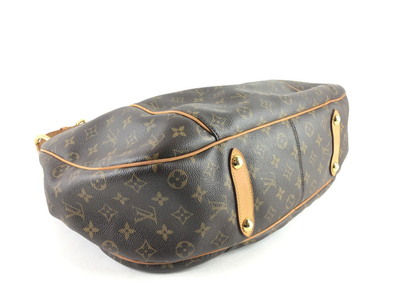 LOUIS VUITTON GALLERIA MONOGRAM, GM, DATE CODE: SD2008 (2008), CANVAS, SHOULDER