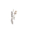 John Hardy Silver-Diamond Earrings 12 Diamonds .12 Carat T.W. 925 Silver 10.4g