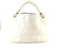 LOUIS VUITTON MONOGRAM EMPREINTE ARTSY MM SHOULDER BAG CREAM