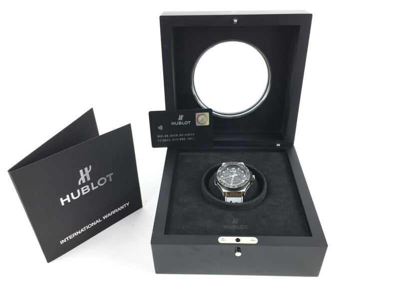 HUBLOT 343.SS.650.NR.BSK16 BIG BANG LIMITED EDITION 19/200 w BOX AND CARD