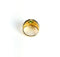 Peridot Diamond Ring 4 Diamonds .04 Carat T.W. 14K Yellow Gold