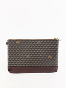 FAURE LE PAGE BURGUNDY CLUTCH