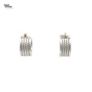 Gold Earrings 14K White Gold 6.5g