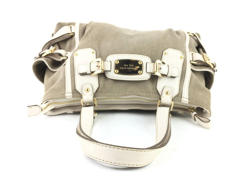 MICHAEL KORS GANSEVOORT SHOULDER BAG, TAUPE