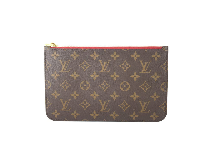 LOUIS VUITTON MONOGRAM NEVERFUL POCHETTE CHERRY