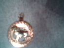 GOLD LION CHARM 2.25G 14K-R/G