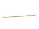 Gold-Diamond Bracelet 300 Diamonds 3.00 Carat T.W. 10K Yellow Gold 12.71g