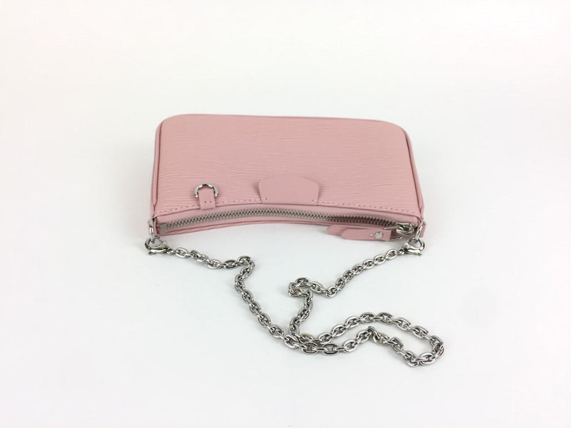 LOUIS VUITTON ROSE BALLERINE EASY POUCH ON STRAP