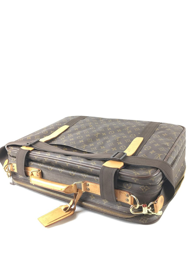 LOUIS VUITTON MONOGRAM CANVAS SATELLITE 53 SOFT SUITCASE