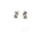 Diamond Earrings 2 Diamonds .40 Carat T.W. 14K White Gold 2g