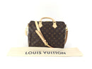 LOUIS VUITTON SPEEDY BANDOULIÈRE 30 M41112, CANVAS, SHOULDER BAG, BROWN - DARK,