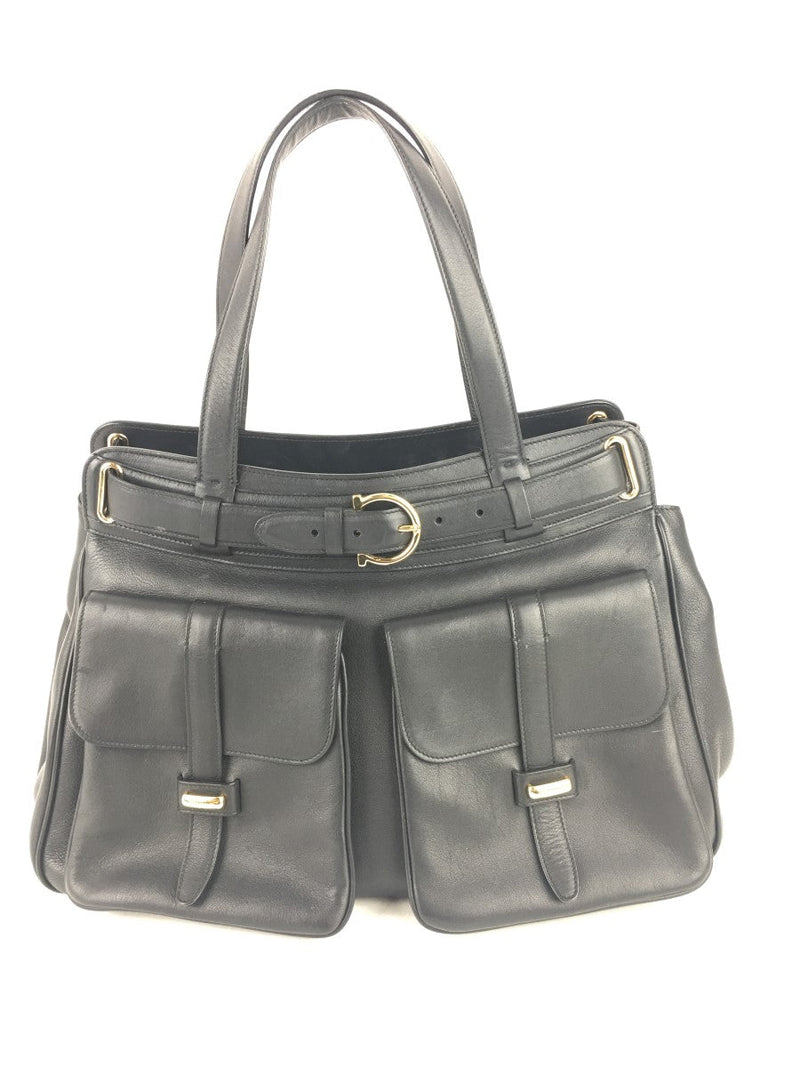 SALVATORE FERRAGAMO TOTE BLACK