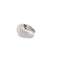 Judith Ripka CZ Silver Ring 925 Silver 12.8g