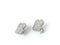 Gold-Diamond Earrings 66 Diamonds 1.68 Carat T.W. 14K White Gold 9.71g